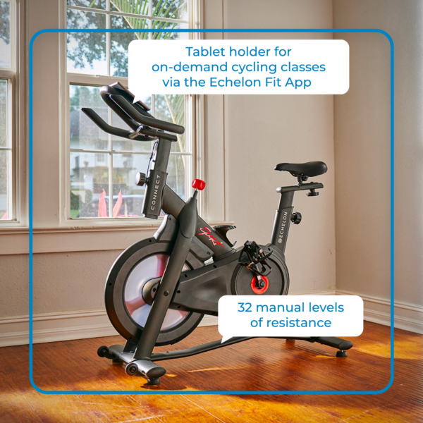 Echelon Connect Sport Indoor Cycling Exercise Bike - Image 4