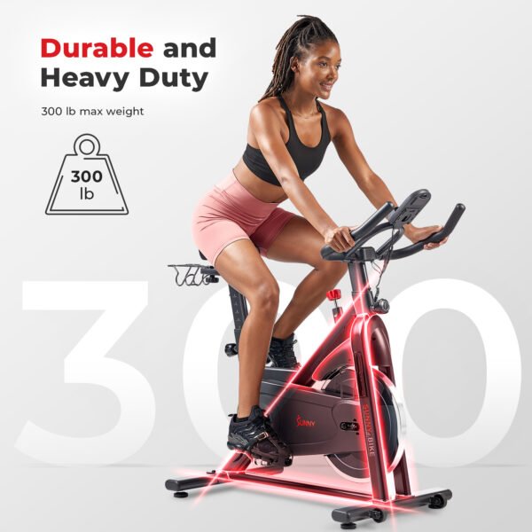Sunny Health & Fitness Indoor Cycling Bike - Image 5