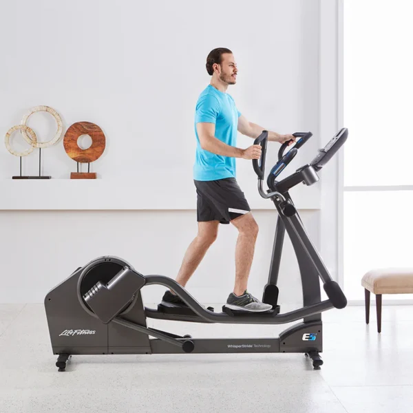 Life Fitness E5 Cross Trainer Elliptical Exercise Machine with Go Console - Image 2