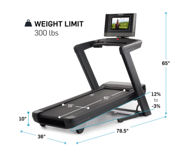 NordicTrack Commercial 1750 Treadmill (2023) – Floor Model - Image 4