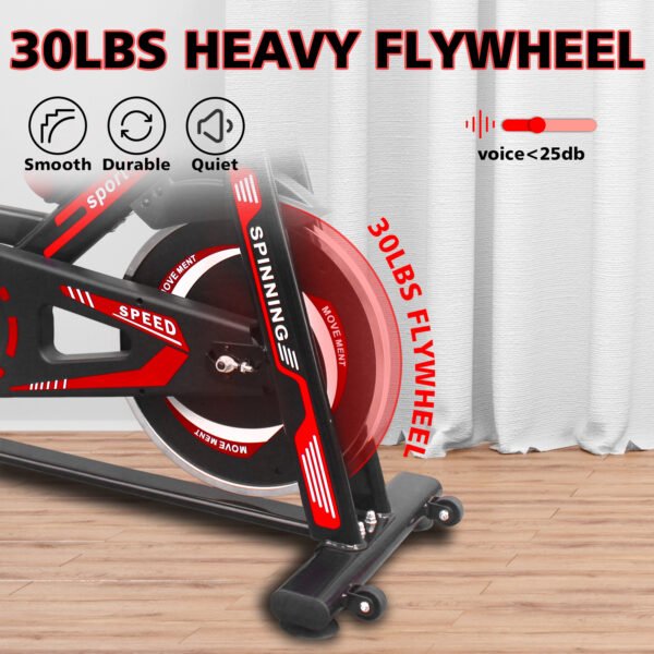Indoor Exercise Bike, Stationary Cycling Bike - Image 7