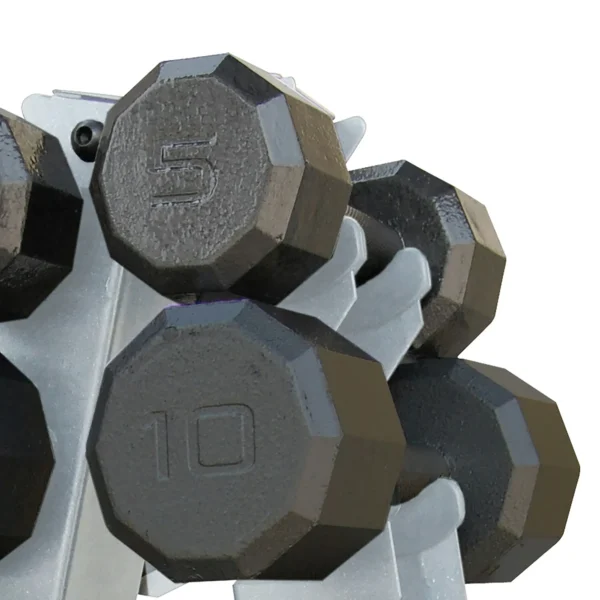 CAP Barbell 150 Lbs. Eco Dumbbells Set with Rack - Image 3