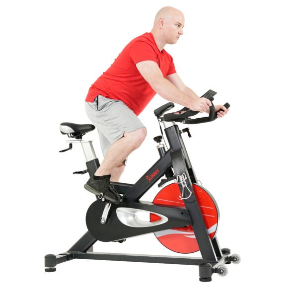 Sunny Health & Fitness Evolution Pro II Magnetic Indoor Cycle Exercise Bike - Image 6